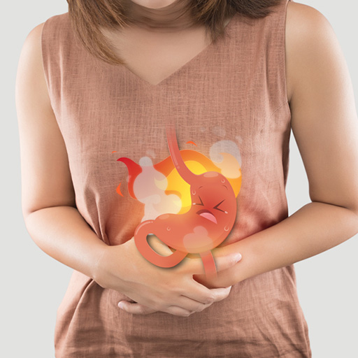 Chronic acidity or heartburn